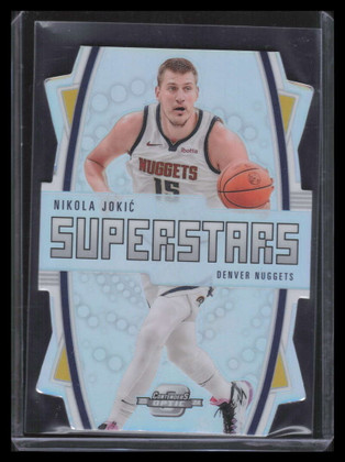 2023-24 Panini Contenders Optic Superstars 9 Nikola Jokic