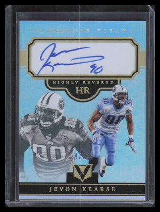 2017 Panini Vertex Highly Revered Autographs 22 Jevon Kearse Auto 42/99
