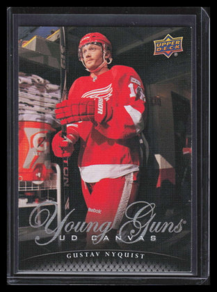 2011-12 Upper Deck Canvas c229 Gustav Nyquist Rookie YG Young Guns