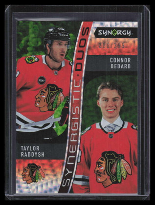 2023-24 Synergy Synergistic Duos Star Green Raddysh Connor Bedard Rookie 280/299