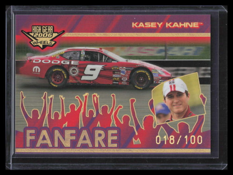2006 Wheels High Gear MPH m81 Kasey Kahne FF 18/100 Fanfare