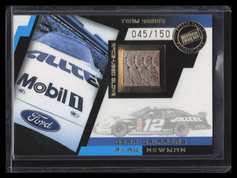 2003 Press Pass Stealth Gear Grippers Cars ggt2 Ryan Newman Glove 45/150