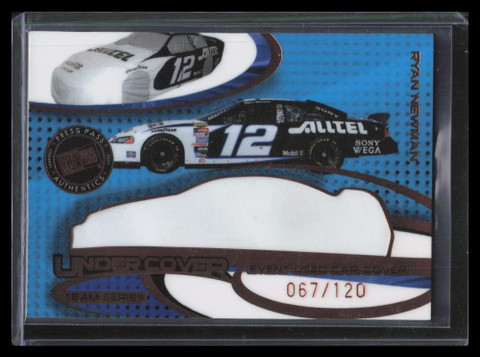 2005 Press Pass Eclipse Under Cover Cars uct7 Ryan Newman Car Cover 67/120