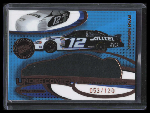 2005 Press Pass Eclipse Under Cover Cars uct7 Ryan Newman Car Cover 53/120