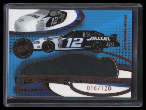 2005 Press Pass Eclipse Under Cover Cars uct7 Ryan Newman Car Cover 16/120
