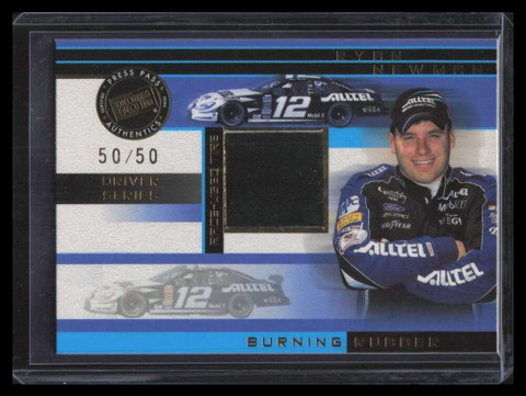 2003 Press Pass Burning Rubber Drivers brd2 Ryan Newman Tire 50/50