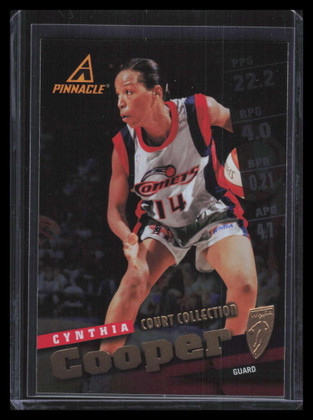 1998 Pinnacle WNBA Court Collection 10 Cynthia Cooper 147300
