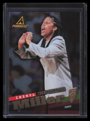 1998 Pinnacle WNBA Court Collection 74 Cheryl Miller CO Coach 147302