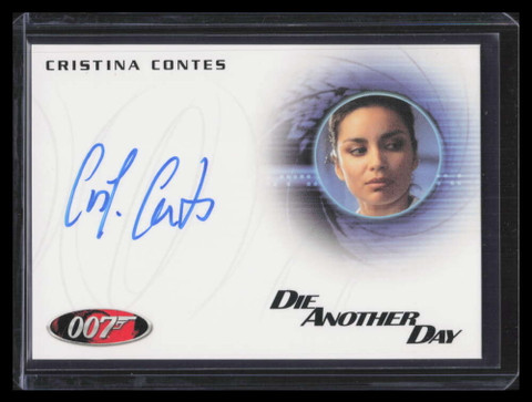 2012 Rittenhouse James Bond 50th Anniversary Autograph a183 Cristina Contes Auto