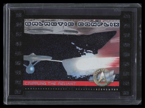 2000 SkyBox Star Trek Cinema 2000 Galactic Conflix gc2 Crippling Reliant 278/750