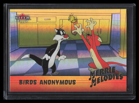 2024 Fleer Retro Looney Tunes Merrie Melodies mm15 Sylvester Tweety Clarence Cat