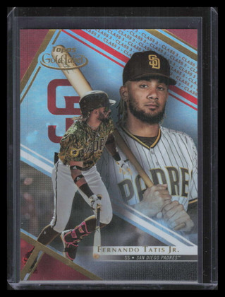 2021 Topps Gold Label Class 3 Red 95 Fernando Tatis Jr. 7/25