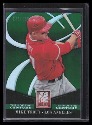 2014 Elite Turn of the Century 22 Mike Trout 161/199