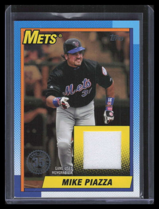 2025 Topps '90 Topps Relics Gold t90rmp Mike Piazza Jersey 48/50