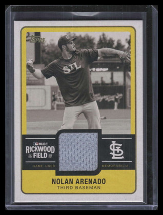 2025 Topps Rickwood Relics RWRNA Nolan Arenado Jersey