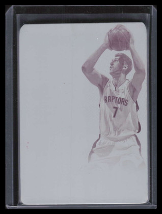 2013-14 Panini Flawless Top of the Class Printing Plate 7 Andrea Bargnani 1/1