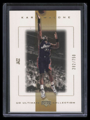 2000-01 Ultimate Collection 55 Karl Malone 282/750