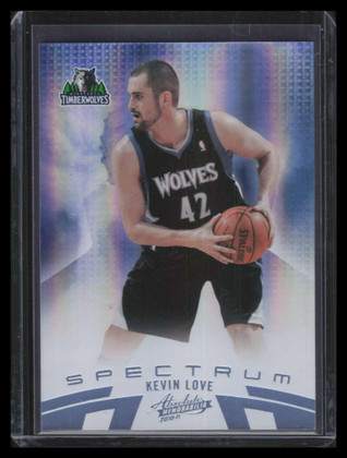2010-11 Absolute Memorabilia Spectrum Platinum 17 Kevin Love 8/25