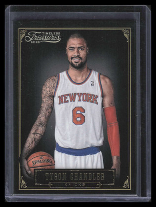 2012-13 Timeless Treasures Gold 31 Tyson Chandler 5/10