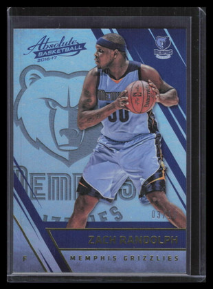 2016-17 Absolute Memorabilia Spectrum Gold 96 Zach Randolph 3/10