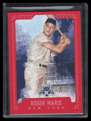 2017 Diamond Kings Framed Red 32 Roger Maris 47/99