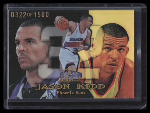 1998-99 Flair Showcase Row 1 24 Jason Kidd 322/1500