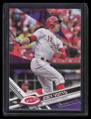 2017 Topps Toys R Us Purple Border 288 Joey Votto