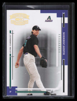 2004 Throwback Threads Gold Proof 10 Randy Johnson 55/100
