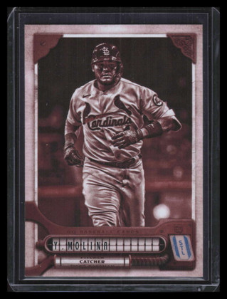 2022 Topps Gypsy Queen Sepia 14 Yadier Molina 56/99