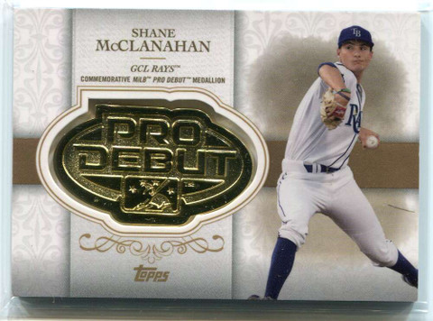 2019 Topps Pro Debut Distinguished DDSM Shane McClanahan Rookie Medallion 59/99