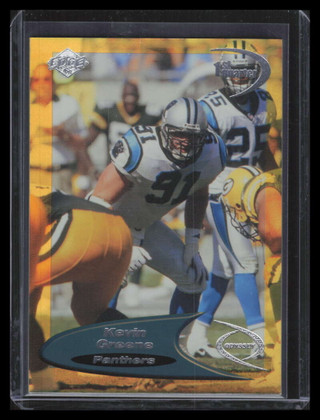 1998 Collector's Edge Odyssey Level 2 HoloGold h27 Kevin Greene 114/150