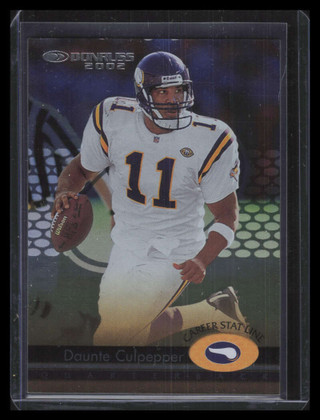 2002 Donruss Stat Line Career 106 Daunte Culpepper 8/59