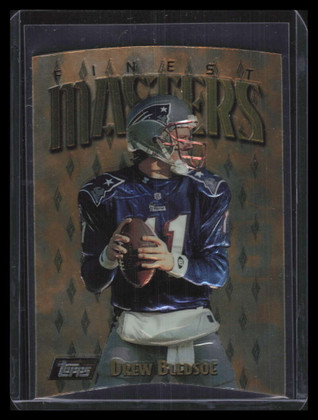 1997 Finest Embossed 345 Drew Bledsoe Gold Rare