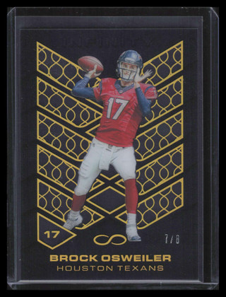 2016 Panini Infinity Unique 24 Brock Osweiler 7/8