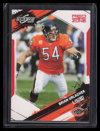 2009 Score Inscriptions Red Zone 48 Brian Urlacher 10/30