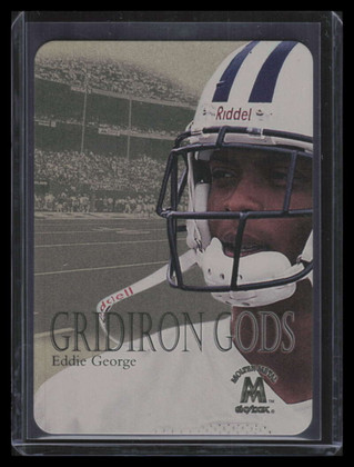 1999 SkyBox Molten Metal Gridiron Gods Gold gg14 Eddie George