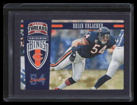 2011 Panini Threads Gridiron Kings Framed Blue 5 Brian Urlacher 15/50