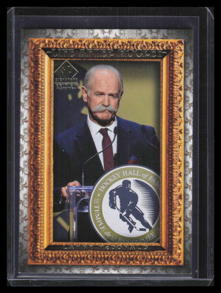 2020-21 SP Signature Legends Life After Hockey Gold la13 Lanny McDonald 33/89
