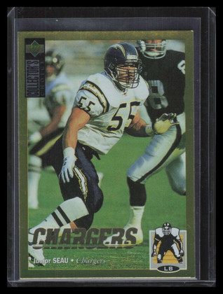 1994 Collector's Choice Gold Foil 186 Junior Seau