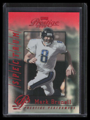 2000 Playoff Prestige Spectrum Red 223 Mark Brunell PP 30/100 Performers