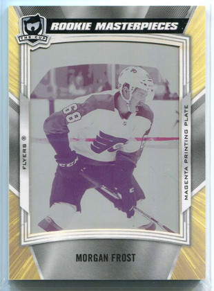 2019-20 The Cup Printing Plate Black Diamond Gems RGMF Morgan Frost Rookie 1/1