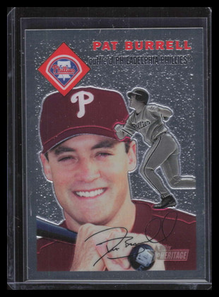 2003 Topps Heritage Chrome thc6 Pat Burrell 1715/1954