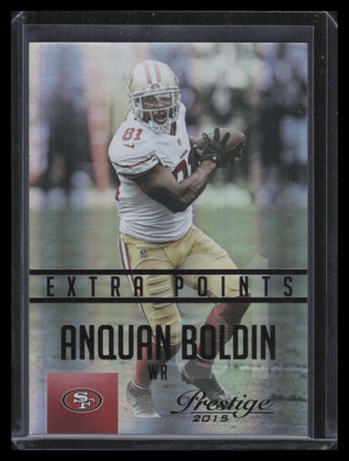2015 Prestige Extra Points Black 196 Anquan Boldin 9/10