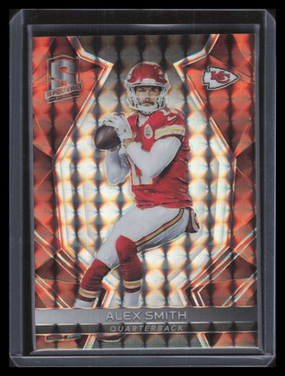 2017 Panini Spectra Neon Orange 82 Alex Smith 1/5