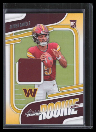 2024 Absolute Absolute Rookie Materials 2 Jayden Daniels Rookie Jersey
