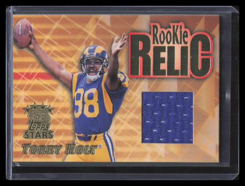 1999 Topps Stars Rookie Relics rr2 Torry Holt Rookie Jersey