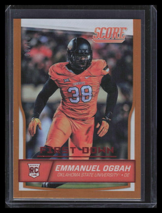 2016 Score First Down 400 Emmanuel Ogbah Rookie 8/10