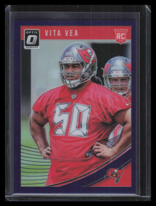 2018 Donruss Optic Purple Refractor 104 Vita Vea Rookie 41/50