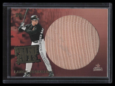 2003 Topps Prime Cuts Relics LB Lance Berkman Jumbo Bat 13/50