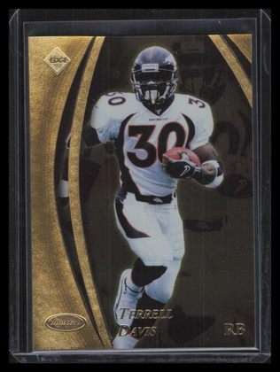 1998 Collector's Edge Masters Gold Redemption 5000 52 Terrell Davis 216/500